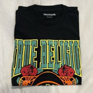 NWT True Religion Rose Champs Tee - size S